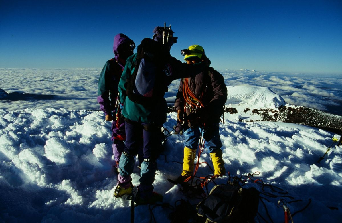 Gipfel Cotopaxi