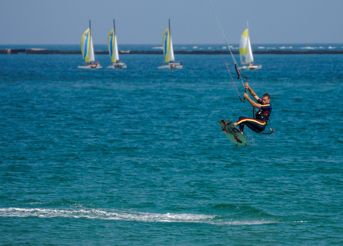 kite surf à Cherbourg