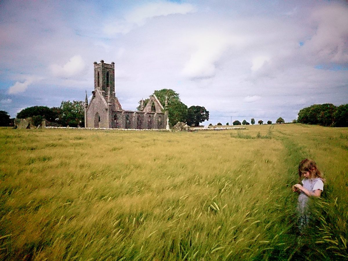 Heather In a Country Churchyard by Andrew Kneeshaw