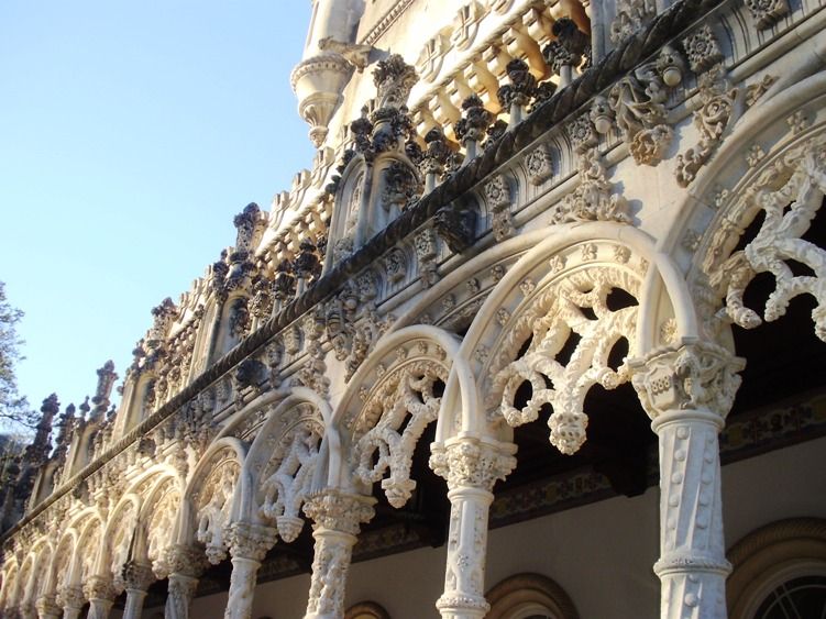 PORTUGAL - Outside corridor of Palace Hotel (Buçaco)