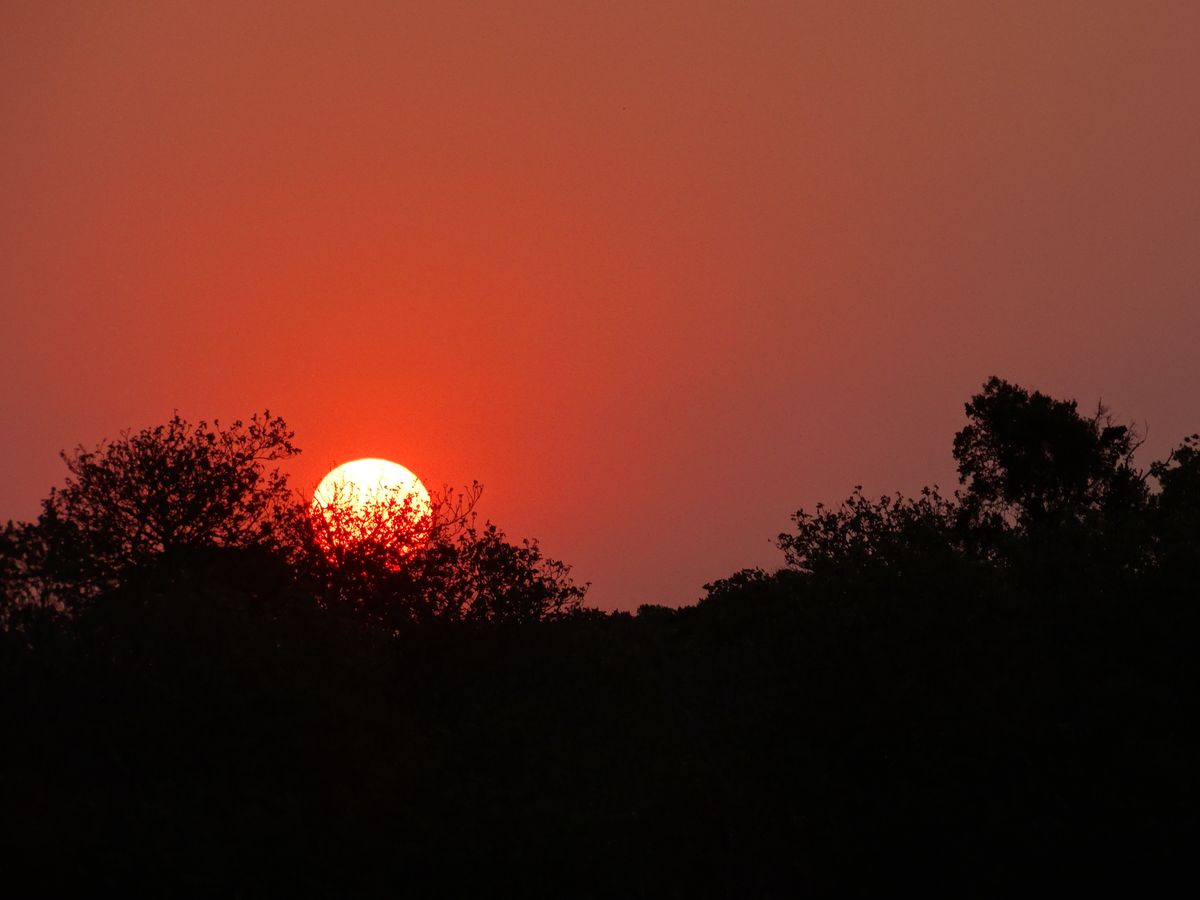 St Lucia zonsondergang