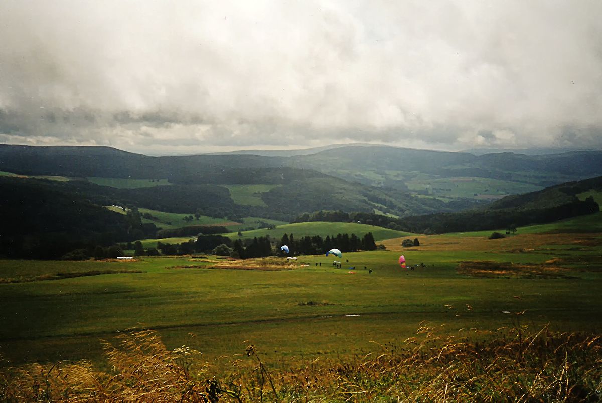 Blick von der Wasserkuppe September  2004