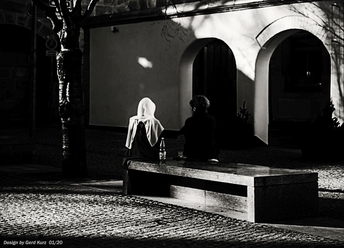 ...es gibt immer zwei Seiten. Menschen unter sich.