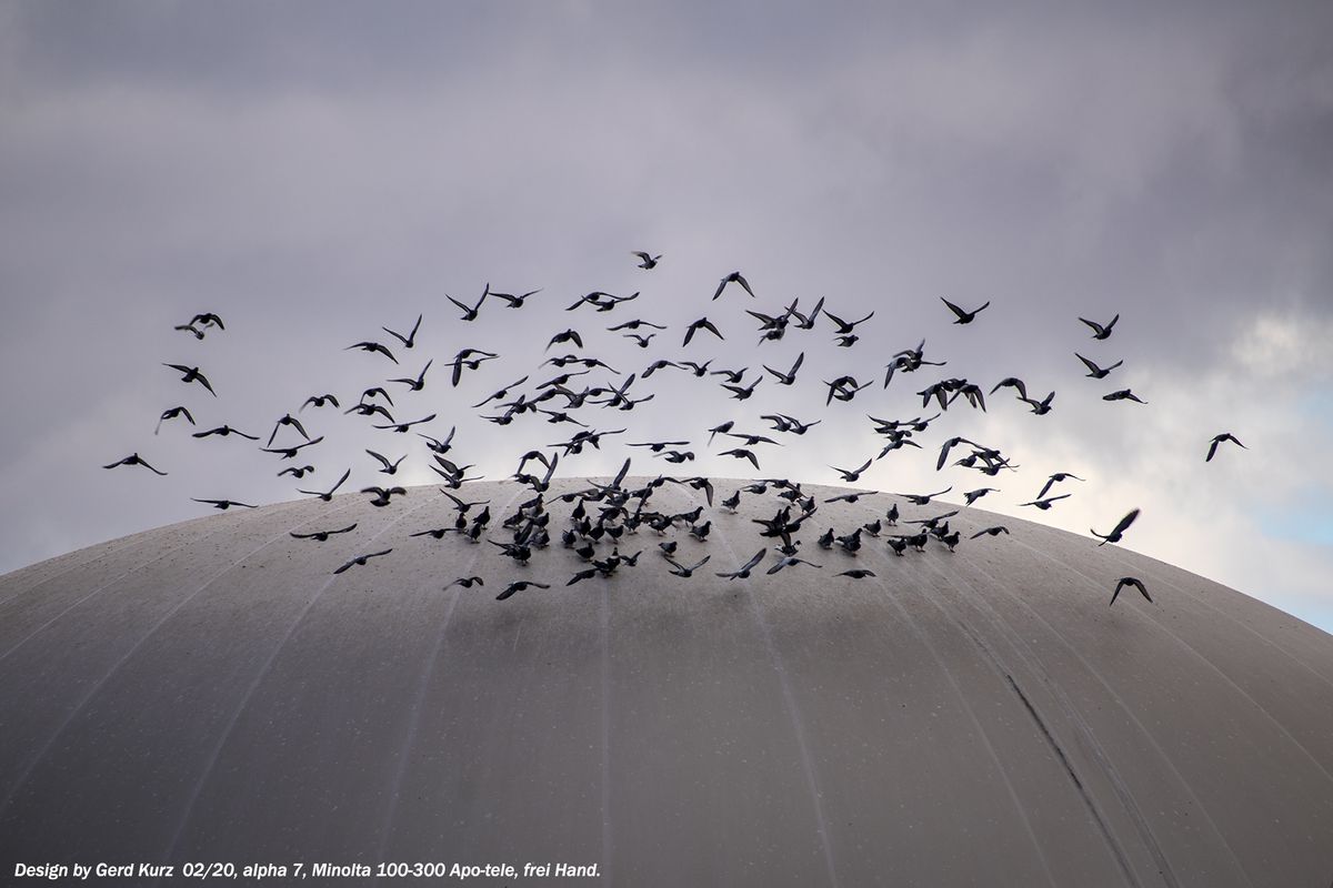 ..Entfernung zum Objekt ca. 200 Meter.